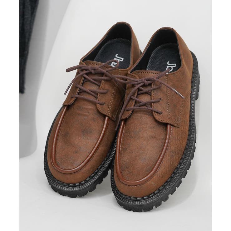 brown | チロリアンシューズ メンズ 厚底 | ONE 4 PREMIUM