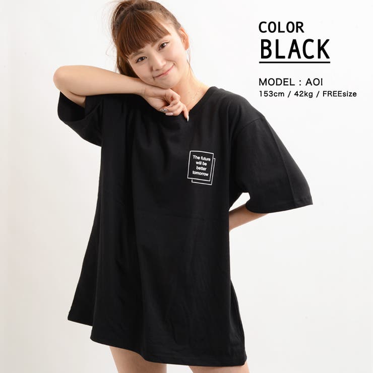 ★ JEANS★ ウィメンズ ビッグロゴ Tシャツ ビッグシルエットレインボーTシャツ ウィメンズ(M ホワイト