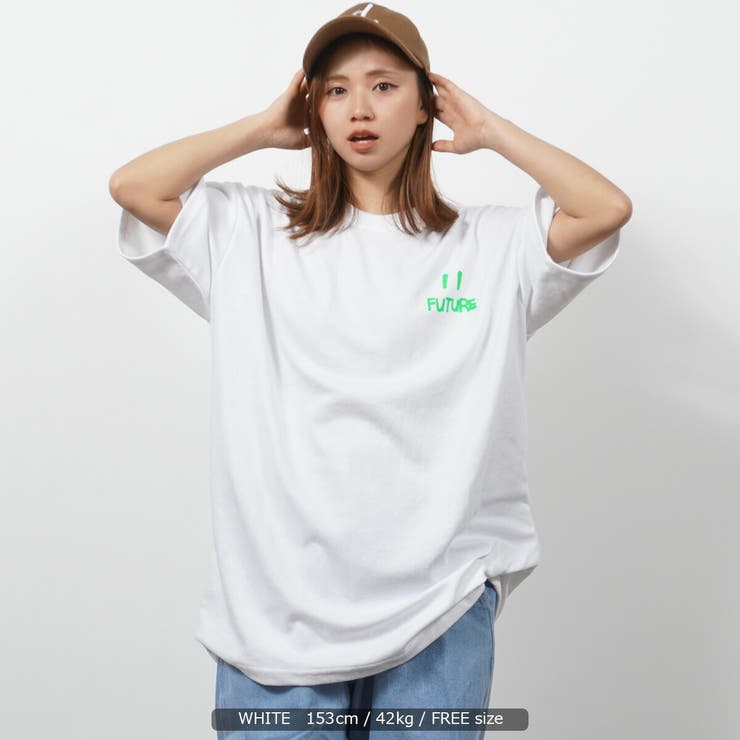 オーバーサイズ tシャツ レディース[品番：OCGW0002605]｜ONE 4 