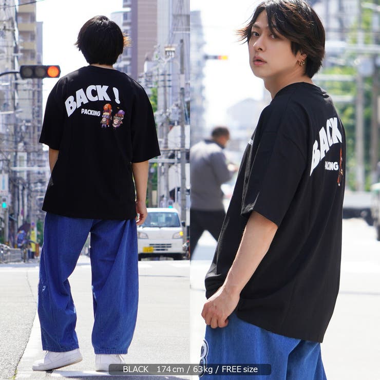オーバーサイズ tシャツ メンズ[品番：OCGW0002654]｜ONE 4 PREMIUM