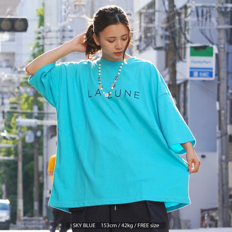 ３色 シンプルスタイル Ｔシャツ オーバーサイズ ＆ロゴオーバーサイズTシャツ＜セージグリーン＞(S セージ