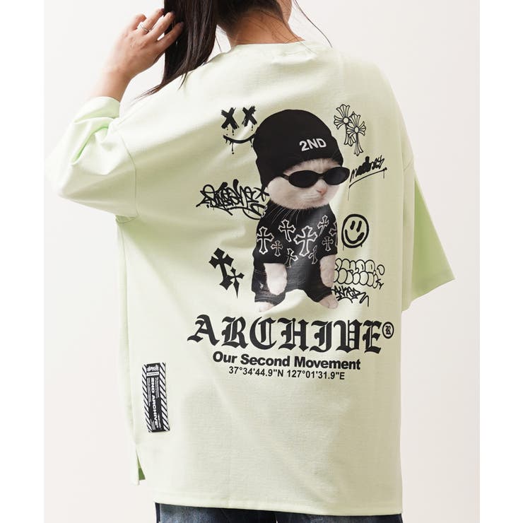 light green | 2ND ARCHIVE 猫 | ONE 4 PREMIUM