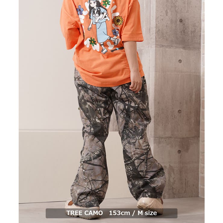 パラシュートパンツ 迷彩 パンツ[品番：OCGW0004082]｜ONE 4