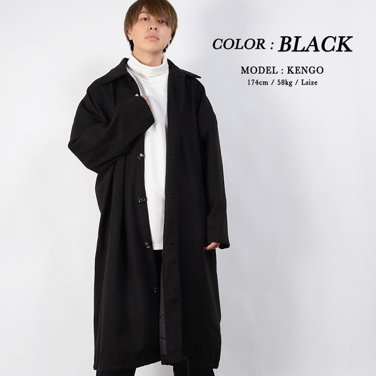 ロングコート メンズ ロングコート[品番：OCGW0001869]｜ONE 4 PREMIUM