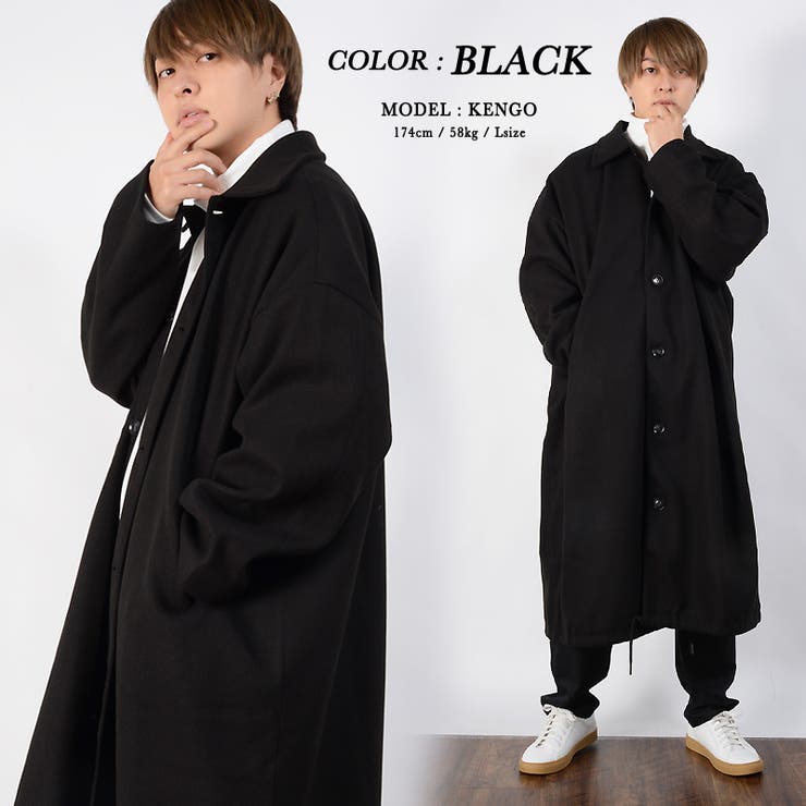 ロングコート メンズ ロングコート[品番：OCGW0001869]｜ONE 4 PREMIUM