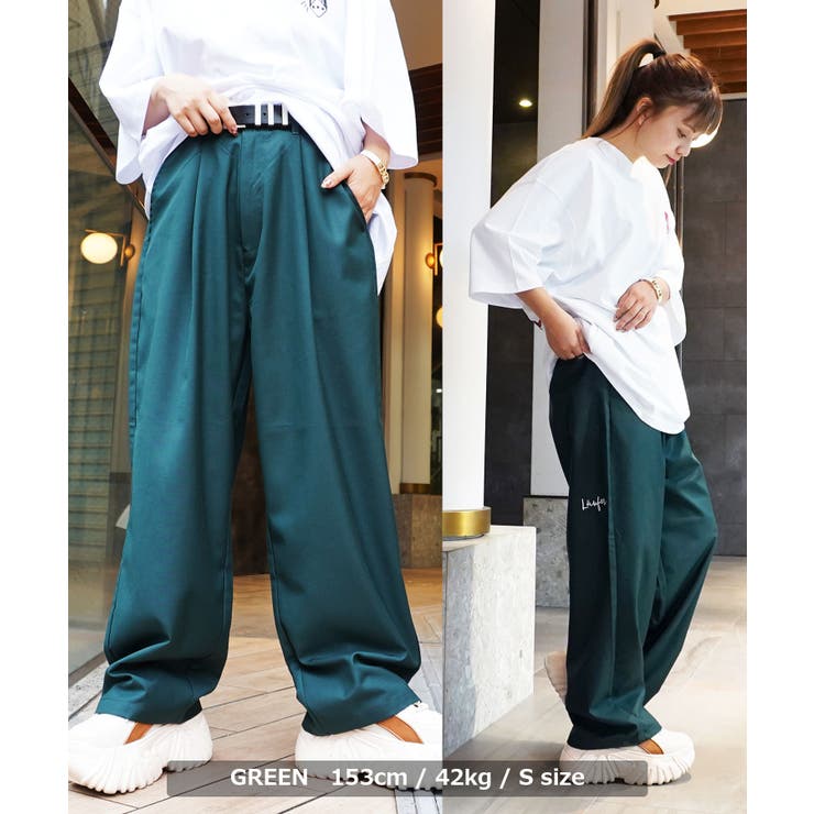 【今日の超目玉】 メンズ ワイドパンツ TR[品番：OCGW0003212]｜ONE PREMIUM 4 パンツ