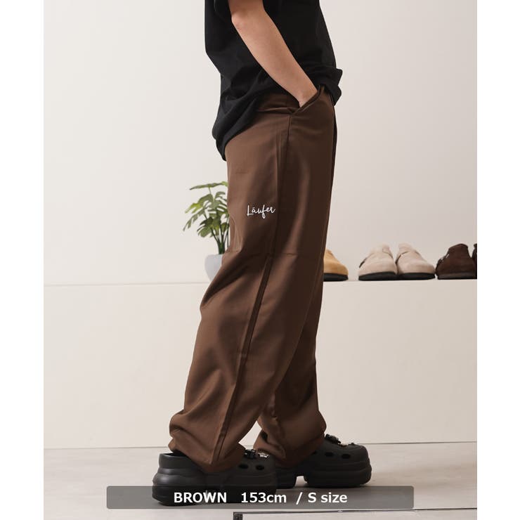 Kolor ワイドスラックス　21AW kolor カラー 21AW ドライウールサージクロップドパンツ