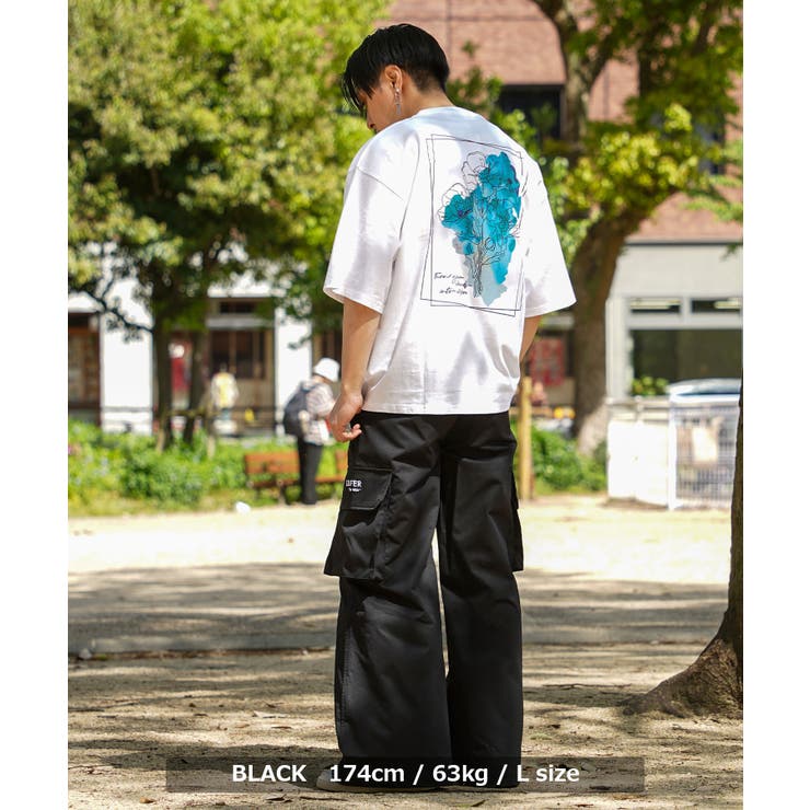 ◇Laufer フレアシルエット ワイドカーゴパンツ◇[品番