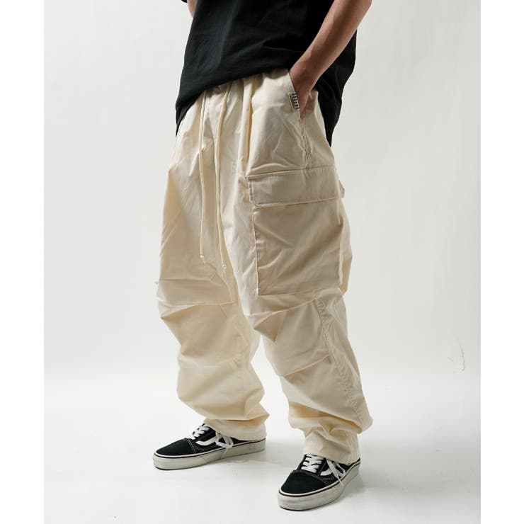 ◇ナチュラル ストレッチ カーゴパンツ◇[品番：OCGW0003762