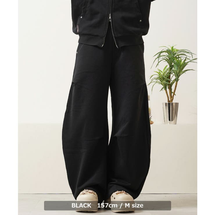 バレルスウェットパンツ メンズ バレルレッグ | ONE 4 PREMIUM | 詳細画像5 