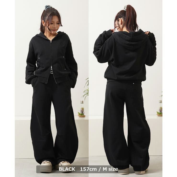 バレルスウェットパンツ メンズ バレルレッグ | ONE 4 PREMIUM | 詳細画像8 