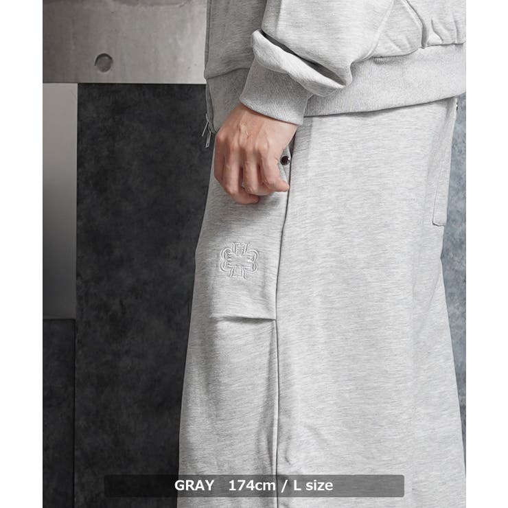 バレルスウェットパンツ メンズ バレルレッグ | ONE 4 PREMIUM | 詳細画像10 