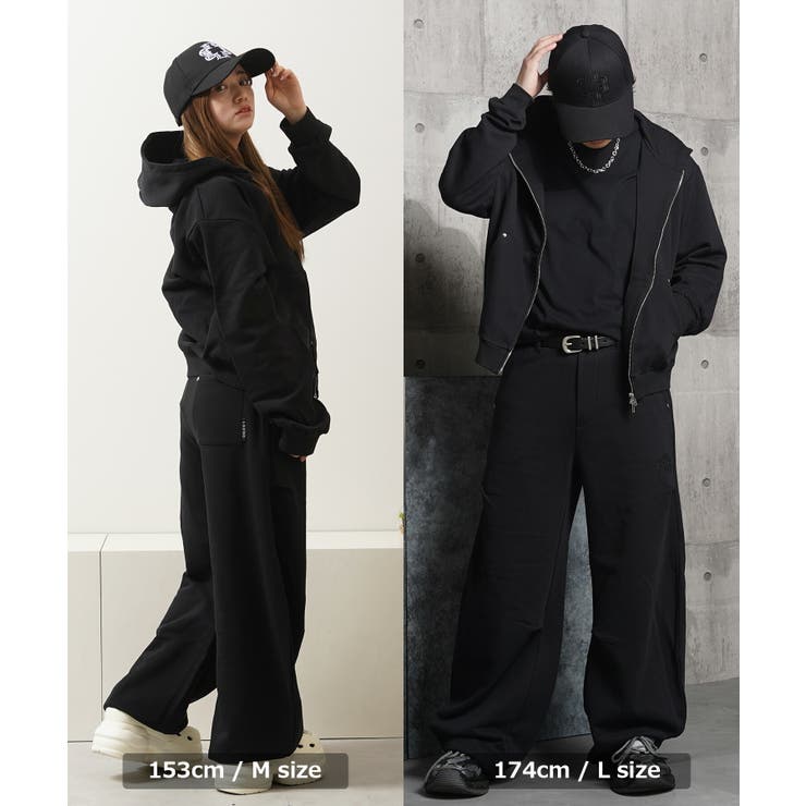 バレルスウェットパンツ メンズ バレルレッグ | ONE 4 PREMIUM | 詳細画像17 