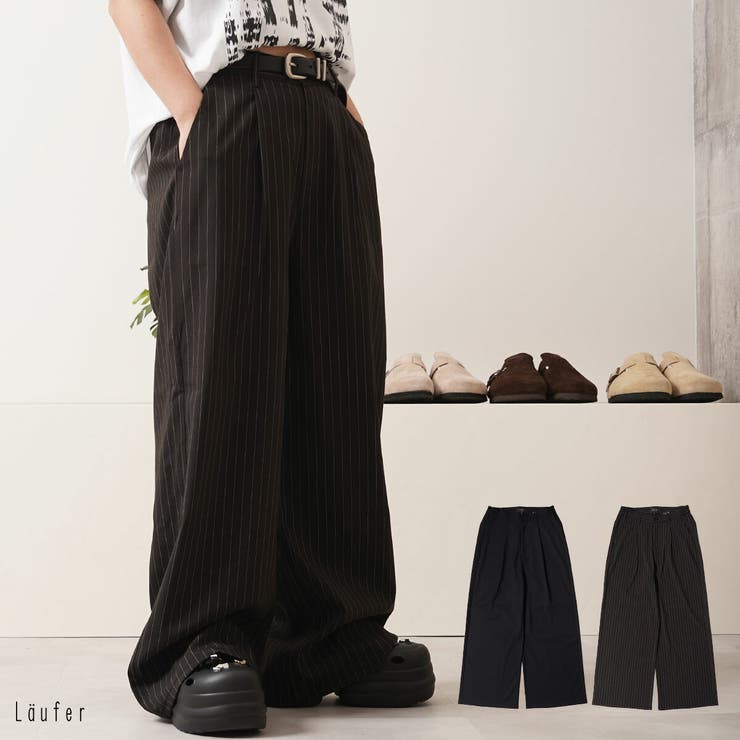 Laufer ワイド スラックス | ONE 4 PREMIUM | 詳細画像1 