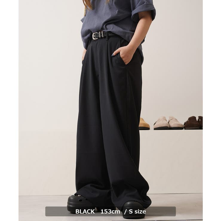 Laufer ワイド スラックス | ONE 4 PREMIUM | 詳細画像6 