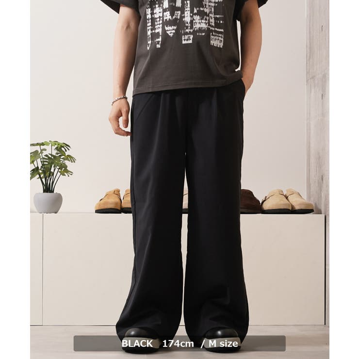 Laufer ワイド スラックス | ONE 4 PREMIUM | 詳細画像10 