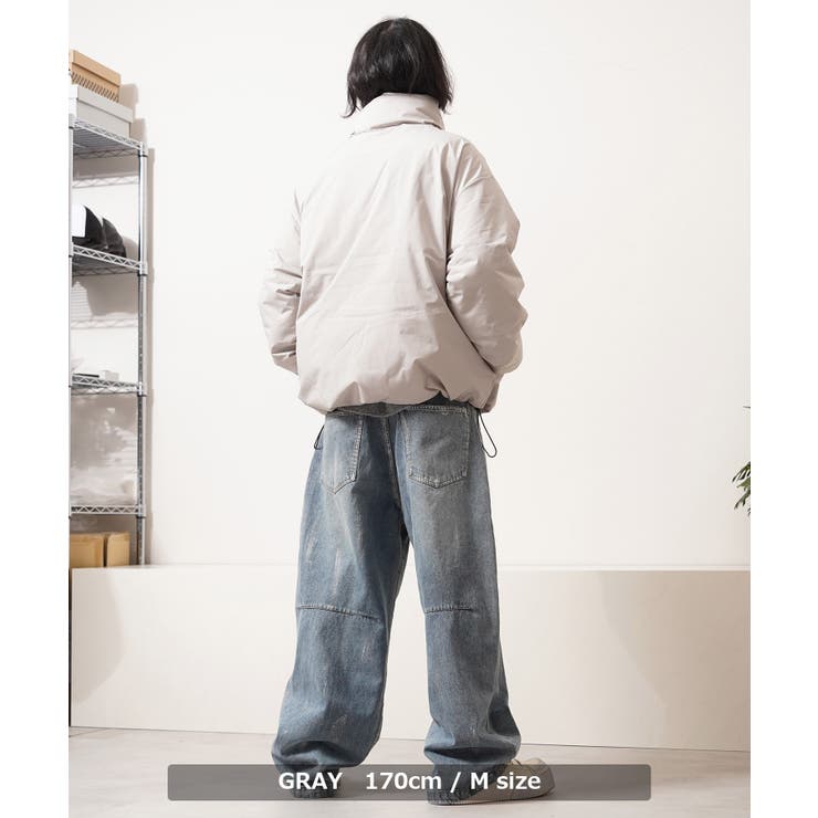 中綿ジャケット メンズ ファイバー | ONE 4 PREMIUM | 詳細画像12 