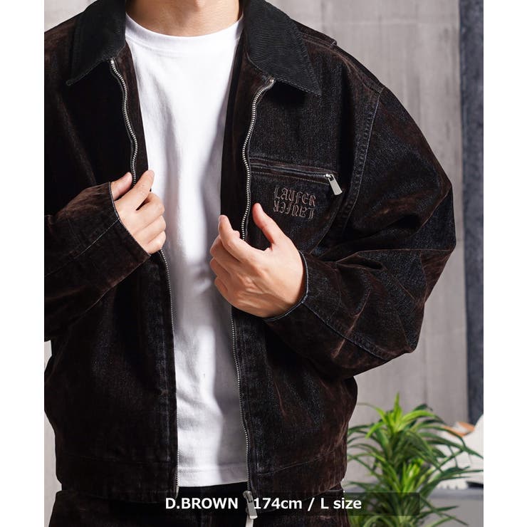 Laufer フロッキーデニム デトロイトジャケット | ONE 4 PREMIUM | 詳細画像14 
