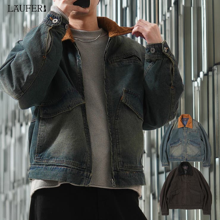 ヴィンテージ加工 デニム フライトジャケット | ONE 4 PREMIUM | 詳細画像1 