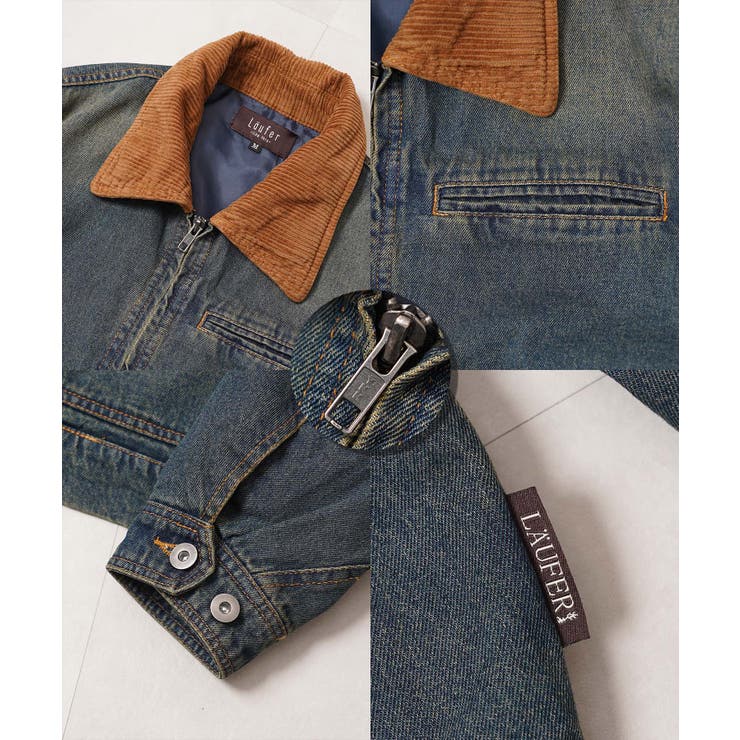 ヴィンテージ加工 デニム フライトジャケット | ONE 4 PREMIUM | 詳細画像17 