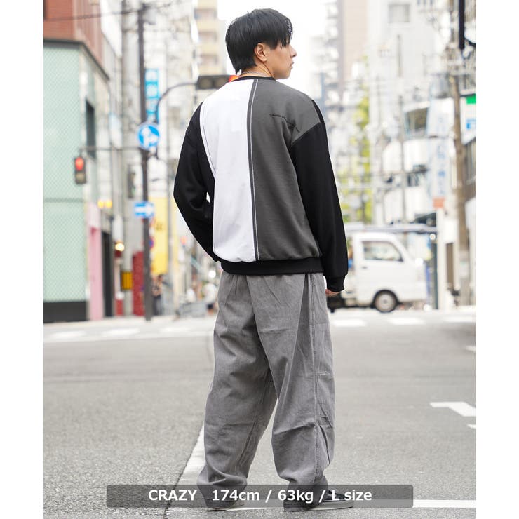 オーバーサイズ クルーネック スウェット[品番：OCGW0003302