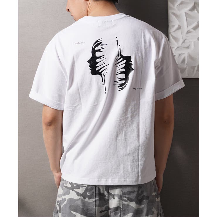 WHITE | Tシャツ 半袖 クロップド丈 | ONE 4 PREMIUM