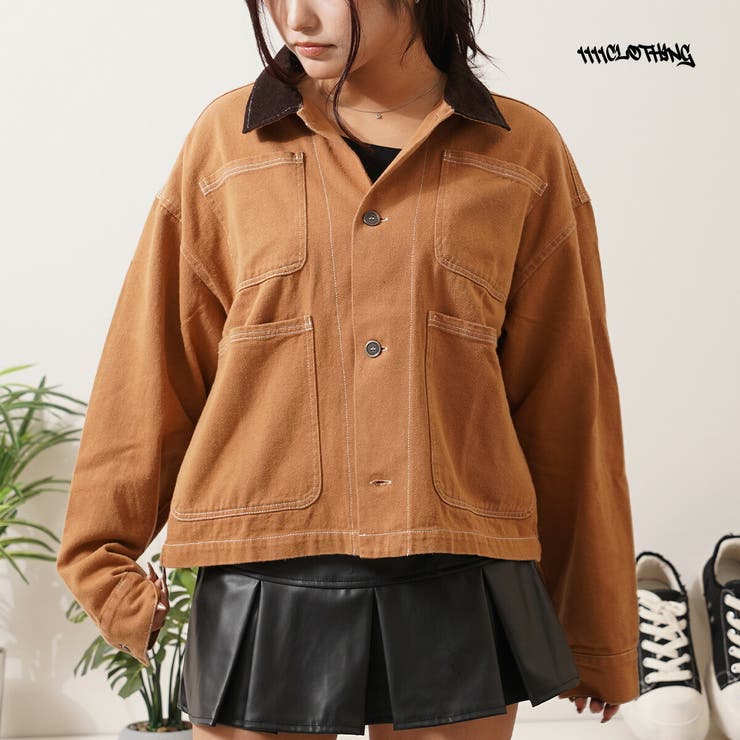 ショート丈 カバーオール メンズ | ONE 4 PREMIUM | 詳細画像18 