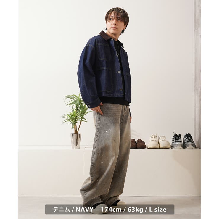 ショート丈 カバーオール メンズ | ONE 4 PREMIUM | 詳細画像8 