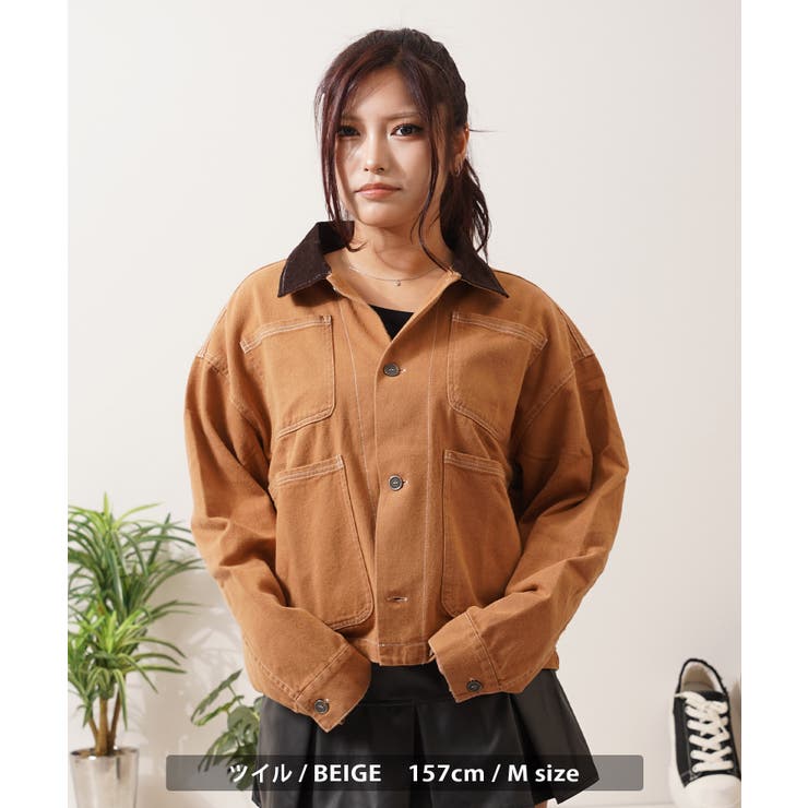 ショート丈 カバーオール メンズ | ONE 4 PREMIUM | 詳細画像13 