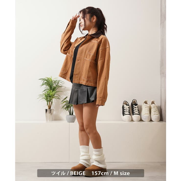 ショート丈 カバーオール メンズ | ONE 4 PREMIUM | 詳細画像14 