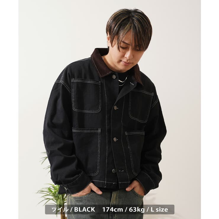 ショート丈 カバーオール メンズ | ONE 4 PREMIUM | 詳細画像16 