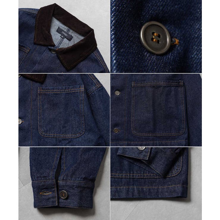 ショート丈 カバーオール メンズ | ONE 4 PREMIUM | 詳細画像4 