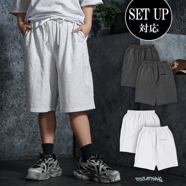 ミニ裏毛 アップリケ ショートパンツ | ONE 4 PREMIUM | 詳細画像1 