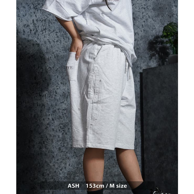 ミニ裏毛 アップリケ ショートパンツ | ONE 4 PREMIUM | 詳細画像7 