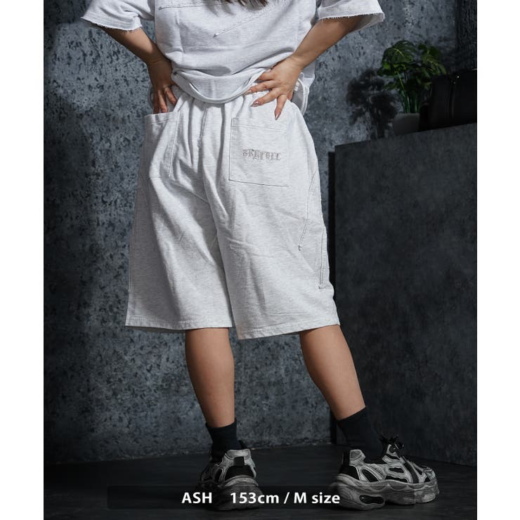 ミニ裏毛 アップリケ ショートパンツ | ONE 4 PREMIUM | 詳細画像8 