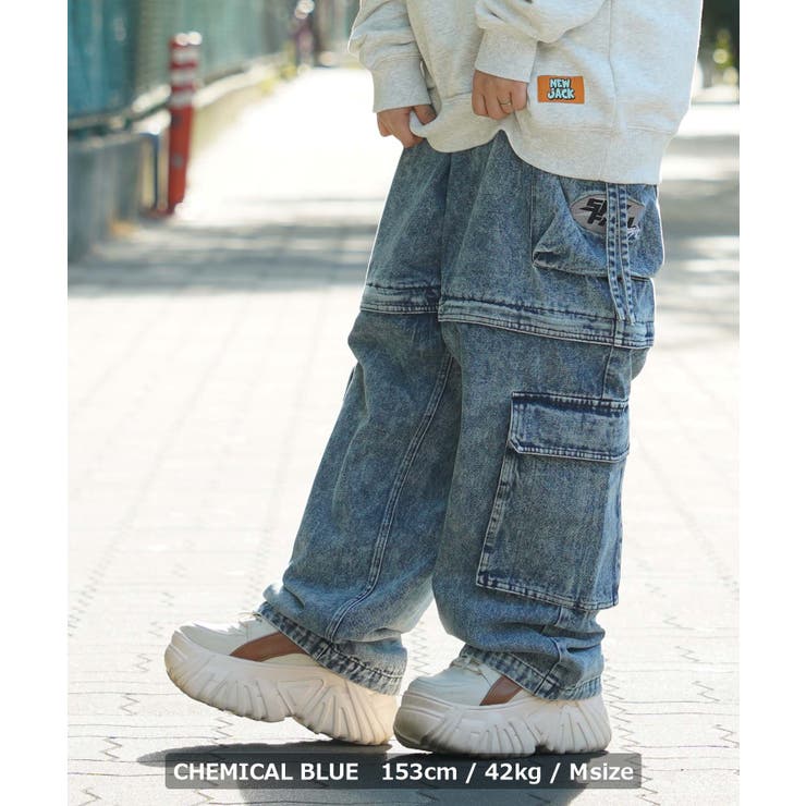 最も完璧な ◇2way ワイドバギーカーゴパンツ◇ ワイドパンツ[品番 パンツ