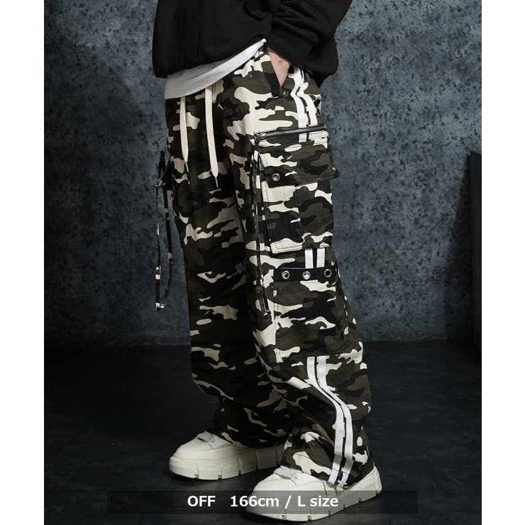 カーゴパンツ 迷彩 パンツ[品番：OCGW0003980]｜ONE 4 PREMIUM