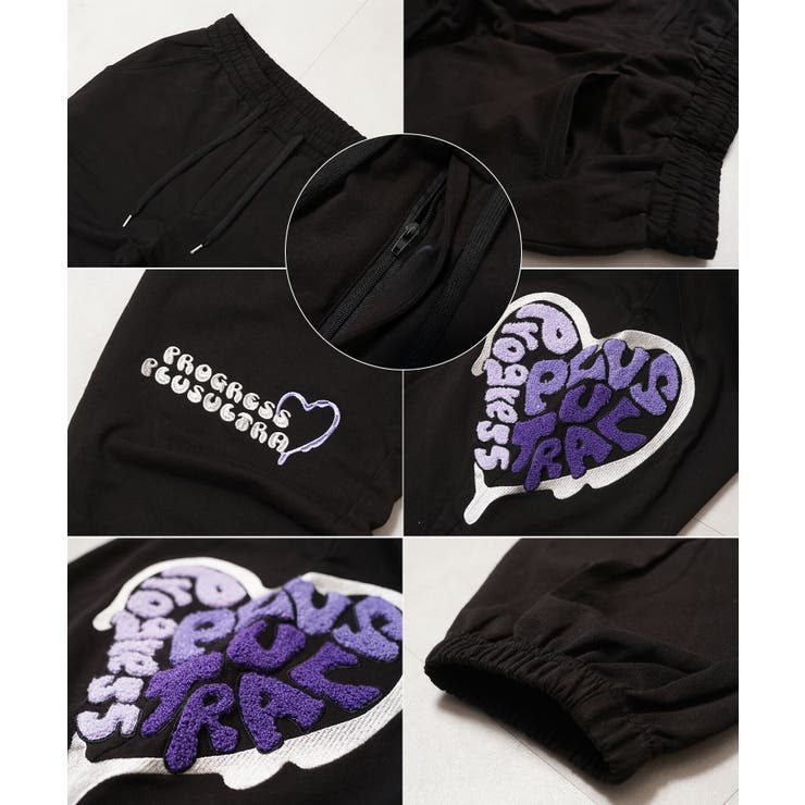 ミニ裏毛 ハート サガラ刺繍 | ONE 4 PREMIUM | 詳細画像16 