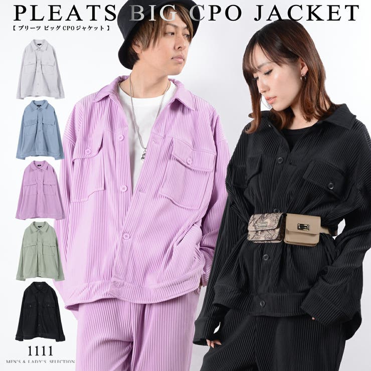 ◆プリーツ ビッグ CPOジャケット◆ | ONE 4 PREMIUM | 詳細画像1 