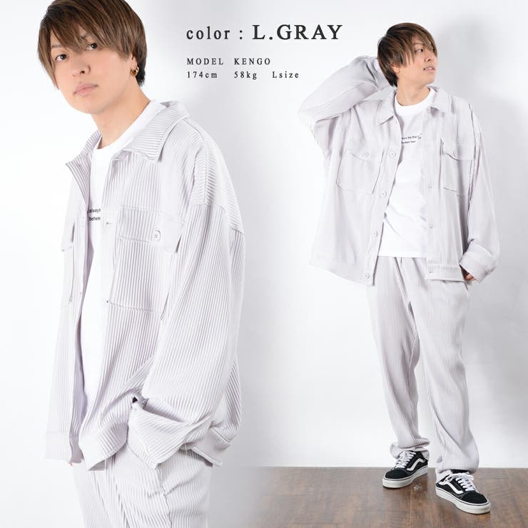 ◆プリーツ ビッグ CPOジャケット◆ | ONE 4 PREMIUM | 詳細画像9 