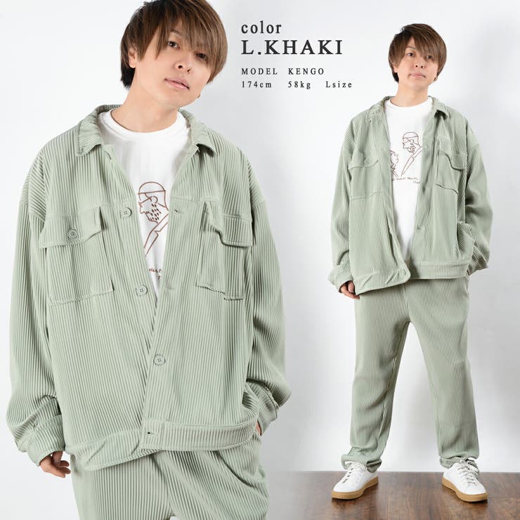 ◆プリーツ ビッグ CPOジャケット◆ | ONE 4 PREMIUM | 詳細画像16 