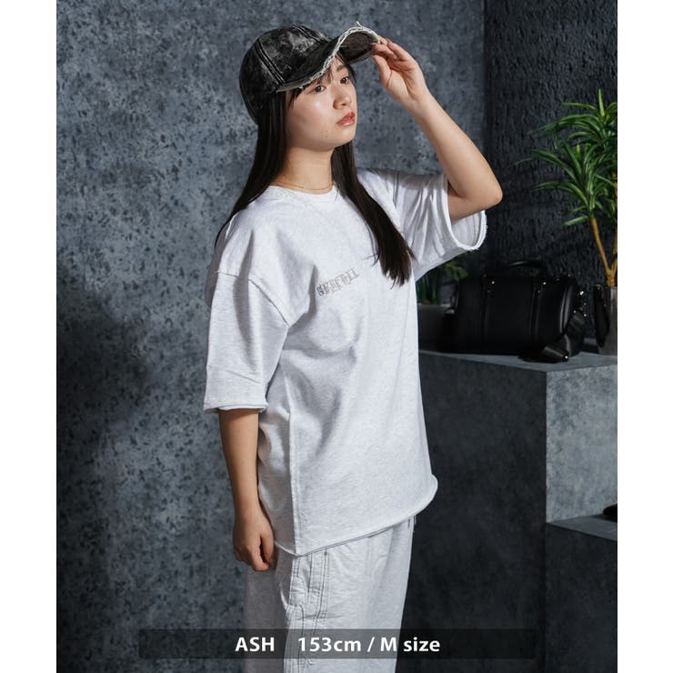 ミニ裏毛 アップリケ Tシャツ | ONE 4 PREMIUM | 詳細画像6 