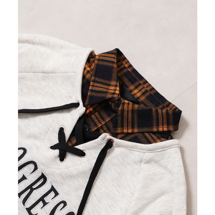 フェイクレイヤード カレッジ オーバーサイズ | ONE 4 PREMIUM | 詳細画像14 