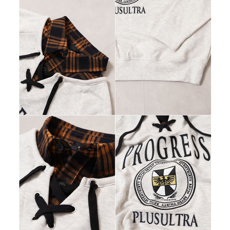 フェイクレイヤード カレッジ オーバーサイズ | ONE 4 PREMIUM | 詳細画像17 