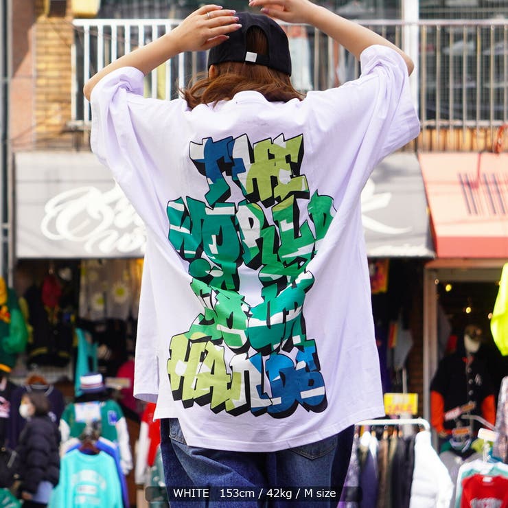 ◆ boohoo ◆ オーバーサイズ グラフィティ プリントTシャツ ◇グラフィティアート モンスターシルエットTシャツ◇ オーバー