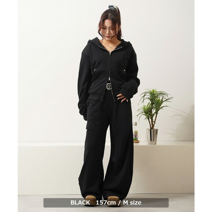 スタッズ バレルスウェットパンツ メンズ | ONE 4 PREMIUM | 詳細画像7 