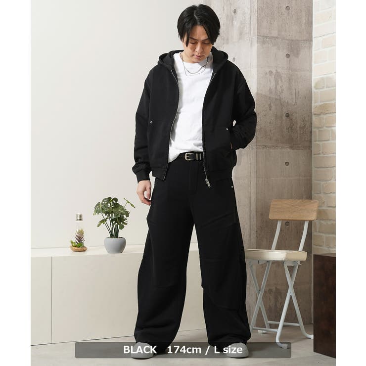 スタッズ バレルスウェットパンツ メンズ | ONE 4 PREMIUM | 詳細画像9 