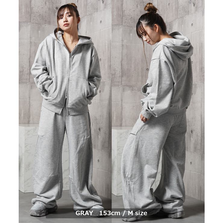 スタッズ ダブルジップパーカー メンズ | ONE 4 PREMIUM | 詳細画像12 