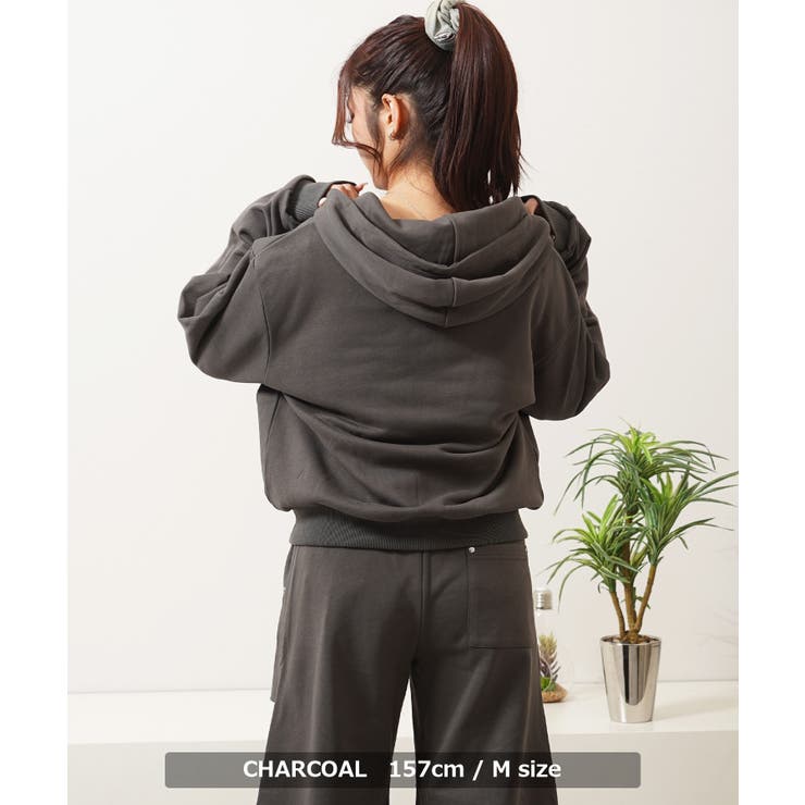 スタッズ ダブルジップパーカー メンズ | ONE 4 PREMIUM | 詳細画像15 