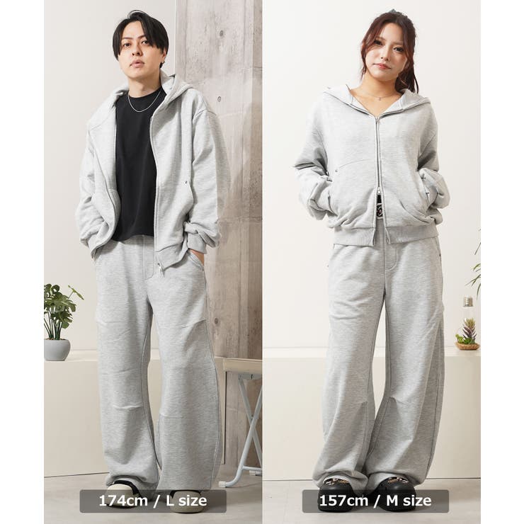 スタッズ ダブルジップパーカー メンズ | ONE 4 PREMIUM | 詳細画像18 